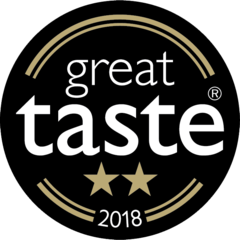 great taste sticker 2018 givet til Alemany