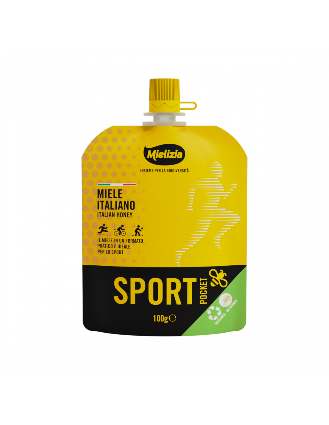 Honning sachets, til sport - energi, Mielizia , Italien
