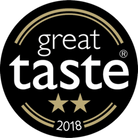 great taste sticker  2018 givet til Alemany 