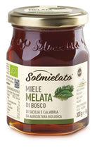 Glas med Solmielato honningdug honning,  Sicilien - Italien