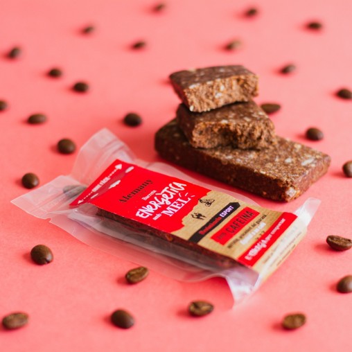 Alemany Resistance naturlig energibar til aktive mennesker, med honning, dronningegelé og guarana. 