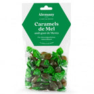 Pose med Alemany honningbolsjer med mint – friskhed og naturlig sødme